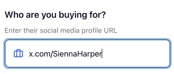 Joybot analyzing a giftee profile